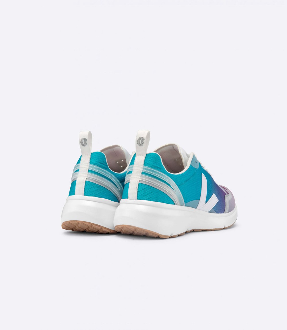 Veja Sneakers Mens - Condor 2 Alveomesh - Blue/White - 9340NURPK